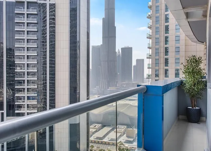 Sky-High 1Br With Breathtaking Burj Khalifa View